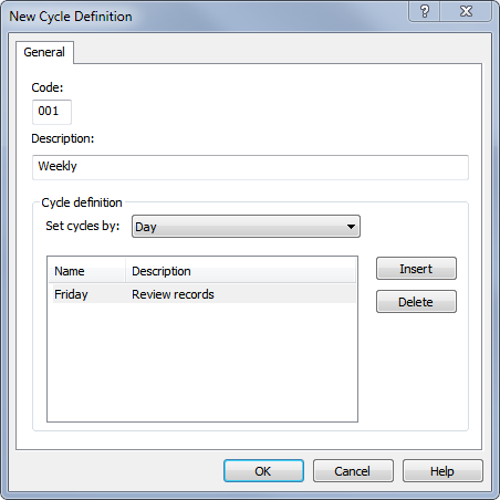 new cycle definition